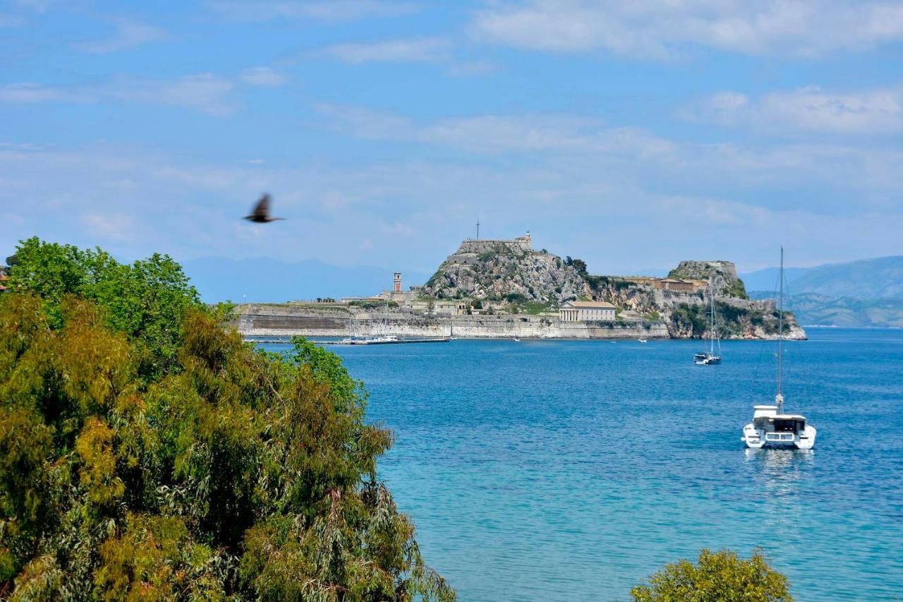 Corfu Ionian Blue Lejlighed Anemomylos Eksteriør billede